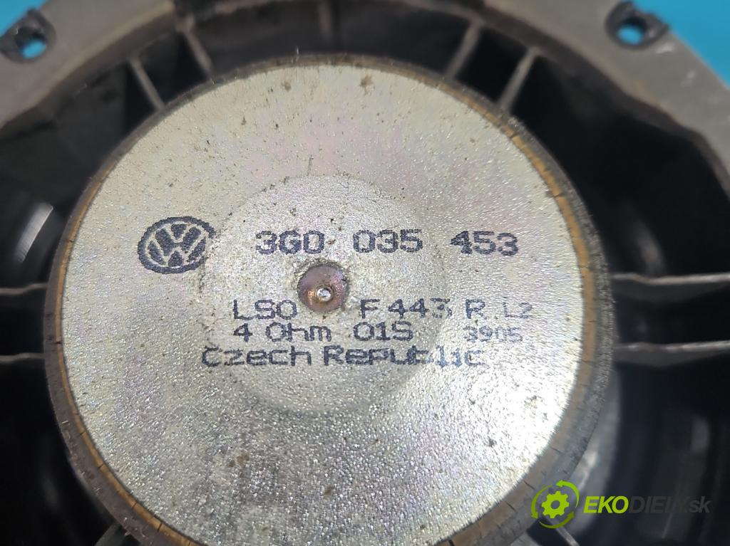 Vw Passat B8 2014 - 2.0 tdi 150 HP automatic 110 kW 1968 cm3 5- reproduktory komplet 3G0035453