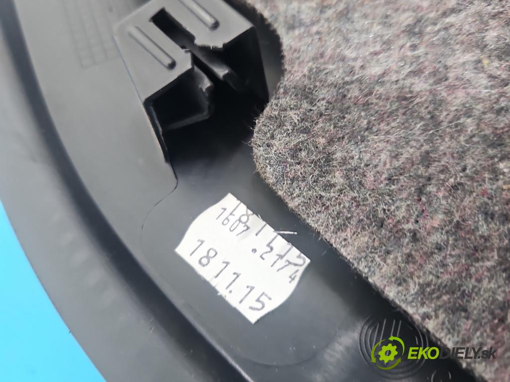 Vw Passat B8 2014 - 2.0 tdi 150 HP automatic 110 kW 1968 cm3 5- Čalounictví: kufra: pravé 3G9867428