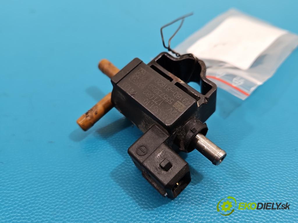 Opel Astra V  2015-2022 1.4 T 125 hp manual 92 kW 1399 cm3 5- ventil vakuum: 55573259 (Ventil)