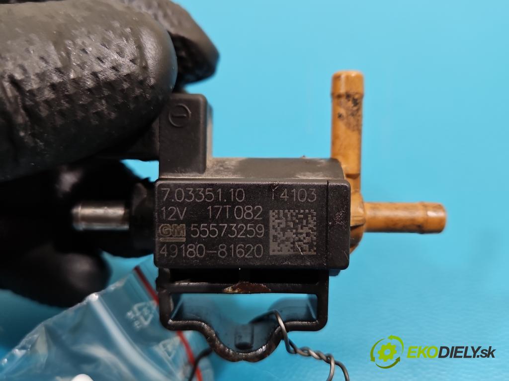 Opel Astra V  2015-2022 1.4 T 125 HP manual 92 kW 1399 cm3 5- ventil podtlaku 55573259 (Ventil)