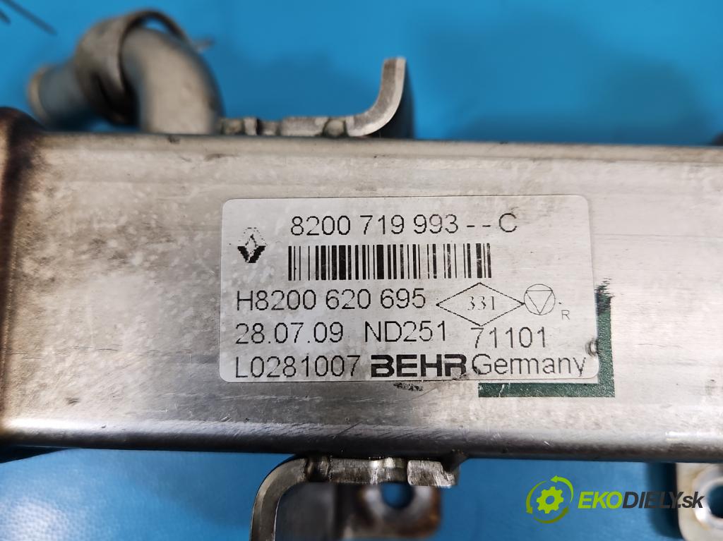 Nissan Qashqai I J10 2006-2013 2.0 dci 150 hp manual 110 kW 1995 cm3 5- Chladič spalin 8200719993C