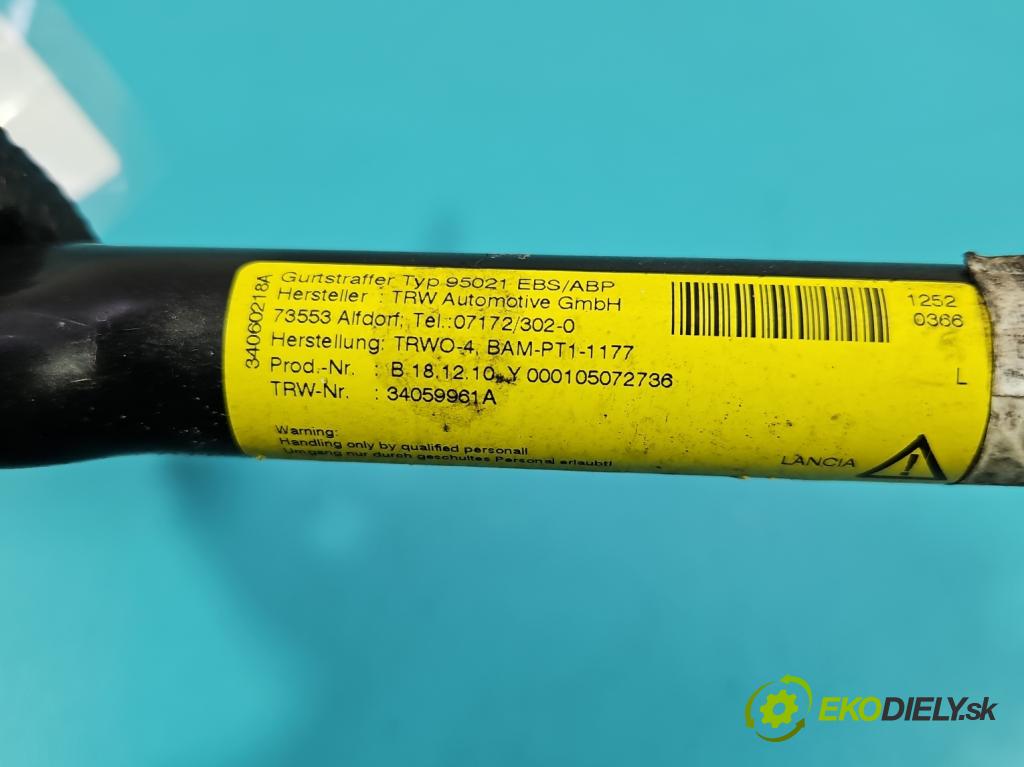 Alfa romeo Giulietta 1.6 jtd 105 HP manual 77 kW 1598 cm3 5- pas bezpečnosť: predné ľavý 34060218A