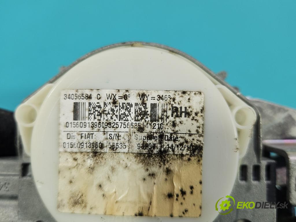 Alfa romeo Giulietta 1.6 jtd 105 HP manual 77 kW 1598 cm3 5- pas bezpečnosť: predné pravý 34056584