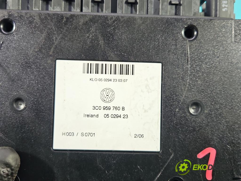 Vw Passat B6 2005-2010 2.0 tdi 140 hp manual 103 kW 1968 cm3 5- řídící jednotka 3C0959760B