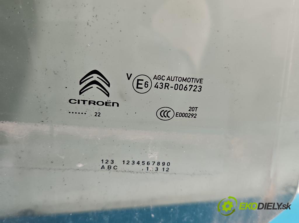 Citroen C3 III 2016-2024 1.2 12V 110 hp manual 81 kW 1199 cm3 5- sklo dveře zadní pravé