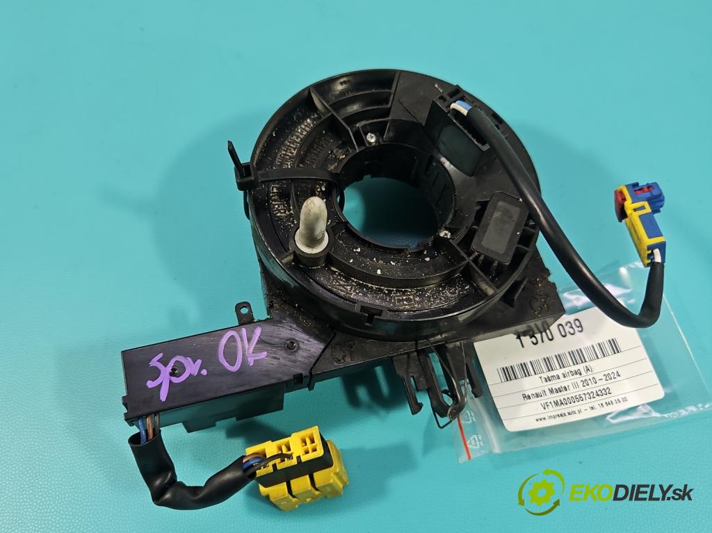 Renault Master III 2010-2024 2.3 dci 131 hp manual 96 kW 2299 cm3 5- Páska: airbag  (Airbag)