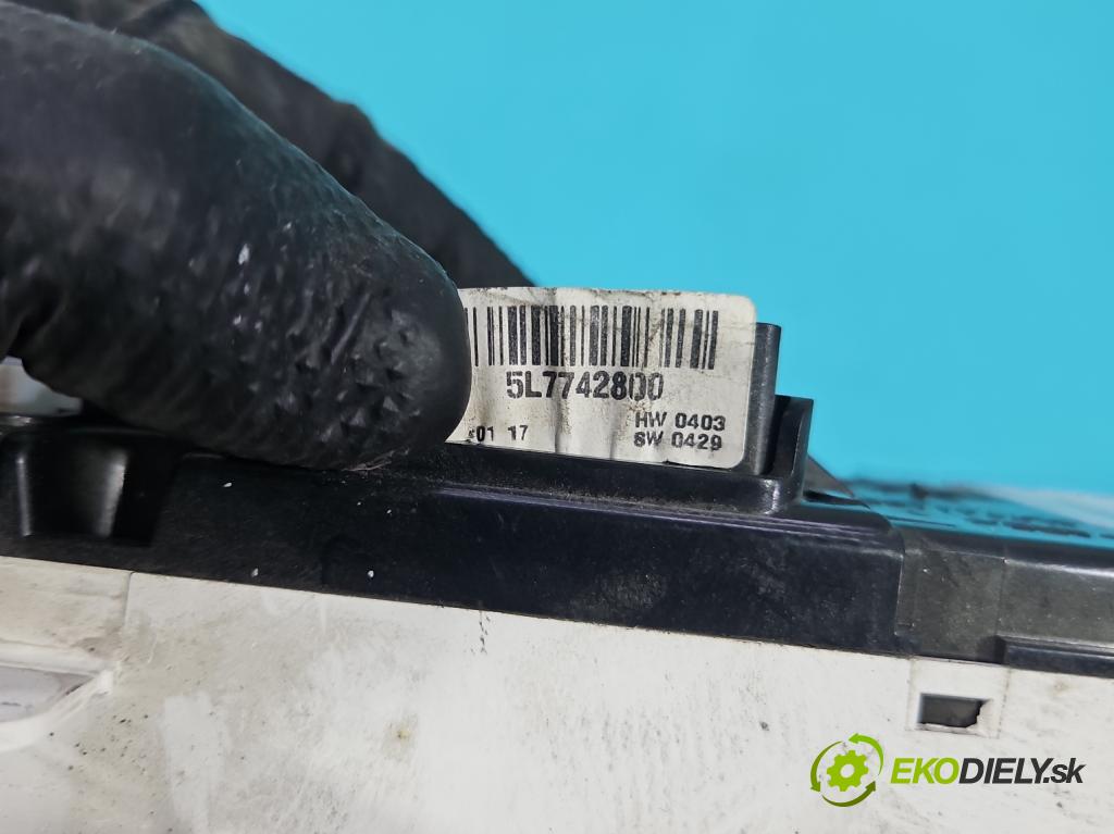 Renault Master III 2010-2024 2.3 dci 131 hp manual 96 kW 2299 cm3 5- palubní deska panel topení 275107490R