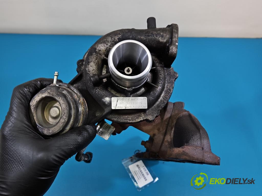 Alfa romeo Giulietta 1.6 jtd 105 HP manual 77 kW 1598 cm3 5- turbodúchadlo, turbo 784844-1 (Turbodúchadlo (kompletné))