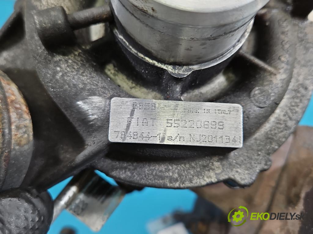 Alfa romeo Giulietta 1.6 jtd 105 HP manual 77 kW 1598 cm3 5- turbodúchadlo, turbo 784844-1 (Turbodúchadlo (kompletné))