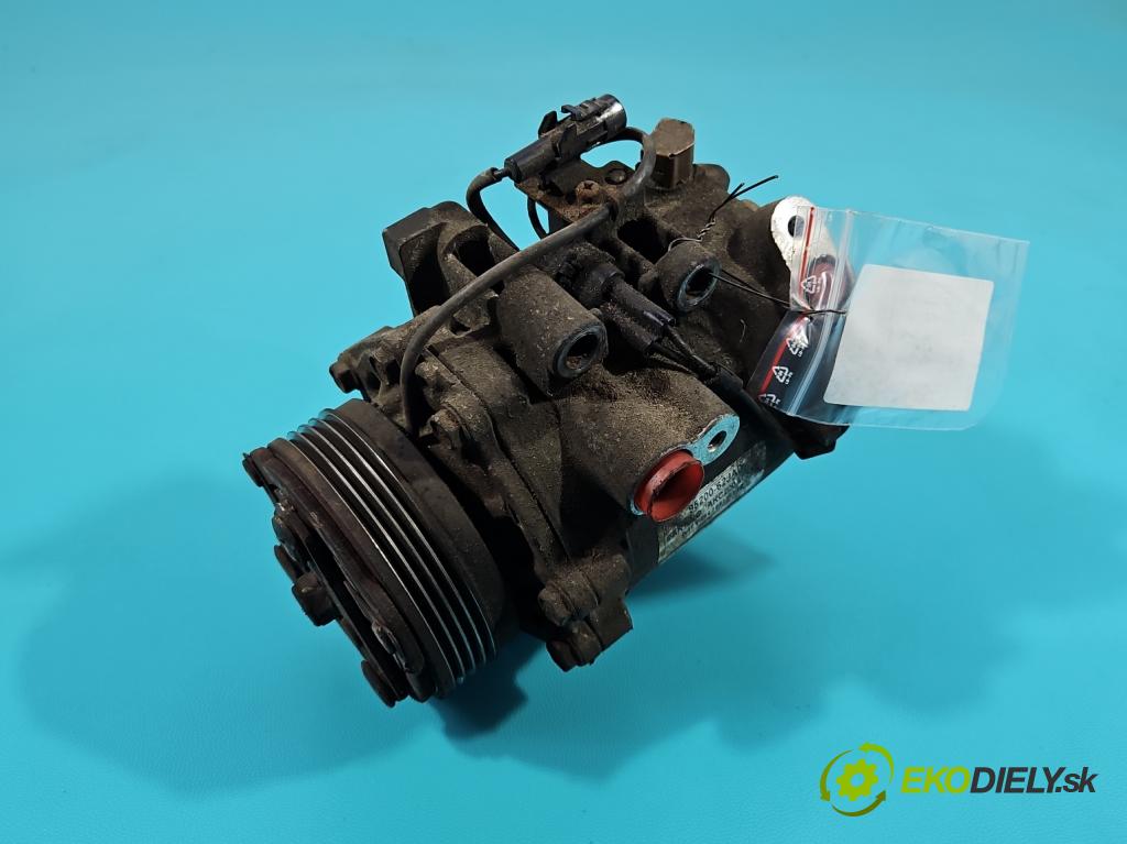 Suzuki SX4 I 2006-2014 1.6 16V M16A 107 HP manual 79 kW 1586 cm3 5- Kompresor: klimatizácie 95200-62JA0 (Kompresor klimatizácie)