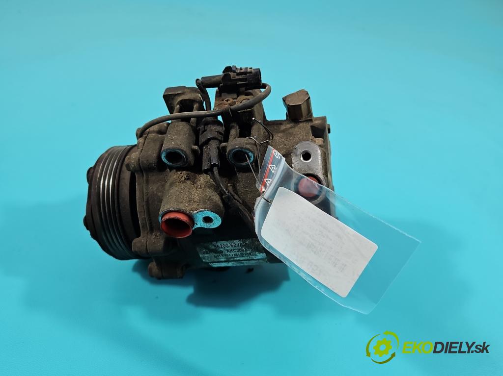 Suzuki SX4 I 2006-2014 1.6 16V M16A 107 HP manual 79 kW 1586 cm3 5- Kompresor: klimatizácie 95200-62JA0 (Kompresor klimatizácie)