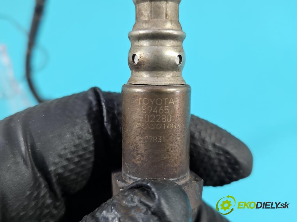 Toyota Verso 2009-2018 1.8 16V 147 HP manual 108 kW 1798 cm3 5- Sonda lambda 89465-02280 (Lambda sonda)