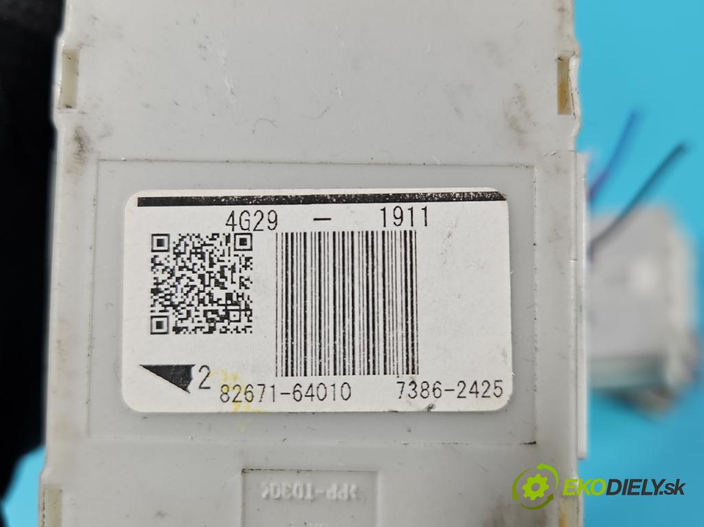 Toyota Verso 2009-2018 1.8 16V 147 HP manual 108 kW 1798 cm3 5- riadiaca jednotka motora 89661-0F420