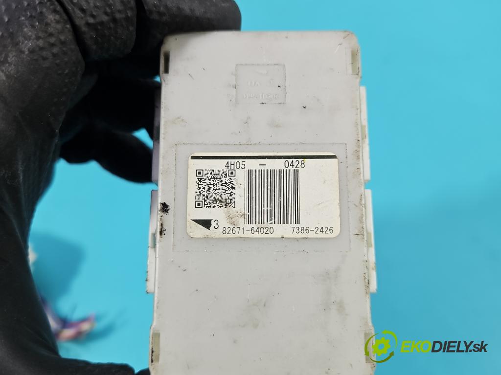Toyota Verso 2009-2018 1.8 16V 147 HP manual 108 kW 1798 cm3 5- riadiaca jednotka motora 89661-0F420