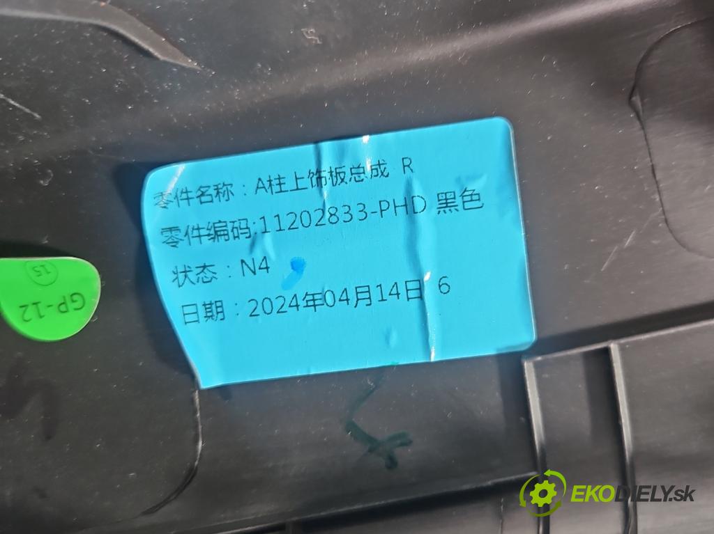 MG MG3  24- 1.5 16V 102 HP automatic 75 kW 1498 cm3 5- kryt plast 11202833