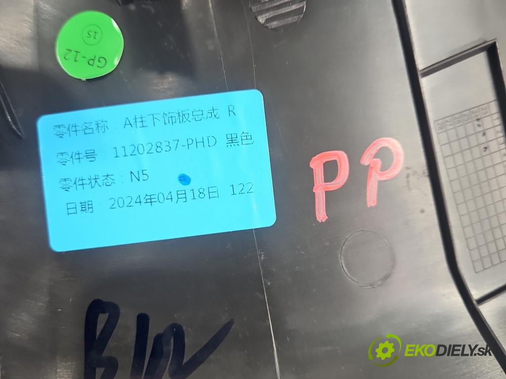 MG MG3  24- 1.5 16V 102 HP automatic 75 kW 1498 cm3 5- kryt plast 11202837