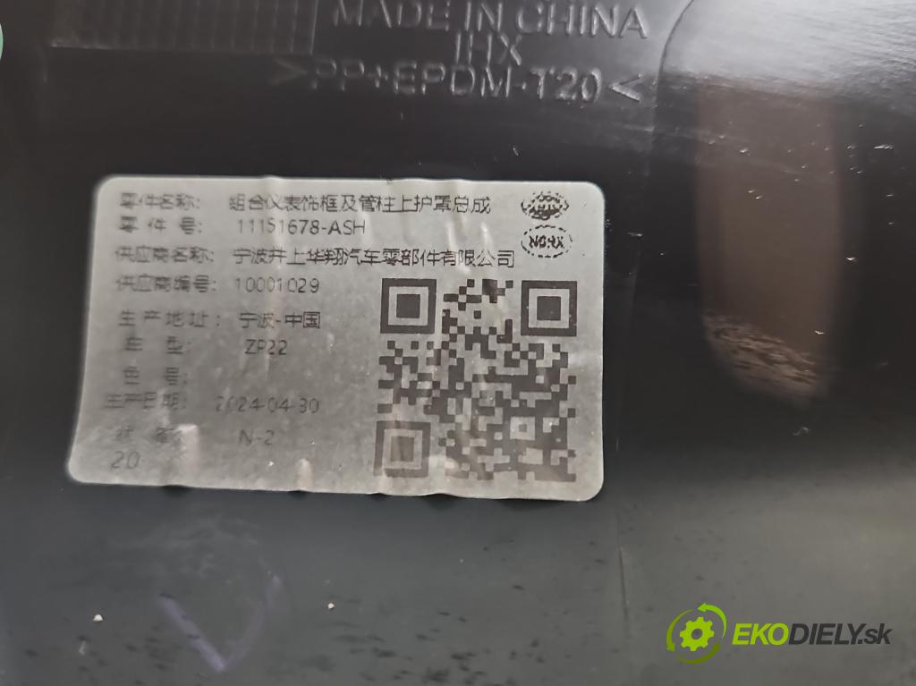 MG MG3  24- 1.5 16V 102 HP automatic 75 kW 1498 cm3 5- kryt plast 11463131