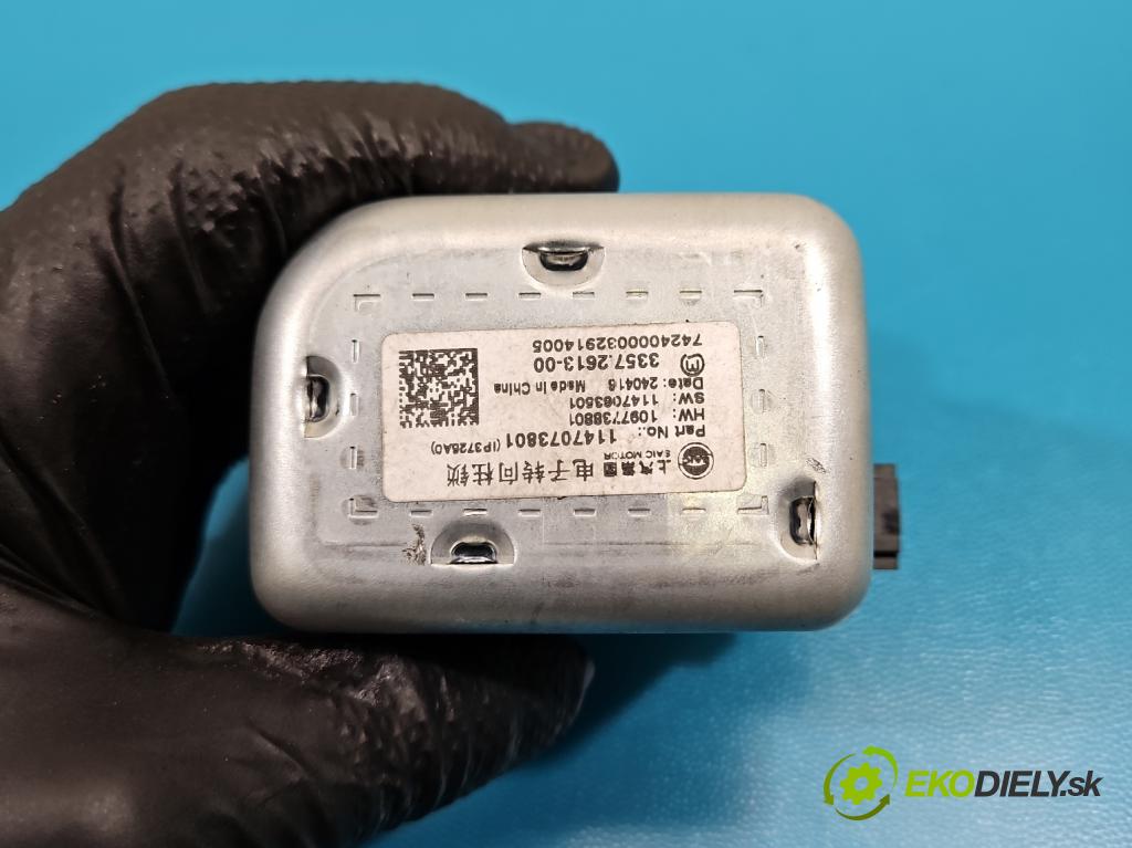 MG MG3  24- 1.5 16V 102 HP automatic 75 kW 1498 cm3 5- Blokáda: řízení: 1147073801 (Riadenie ostatné)