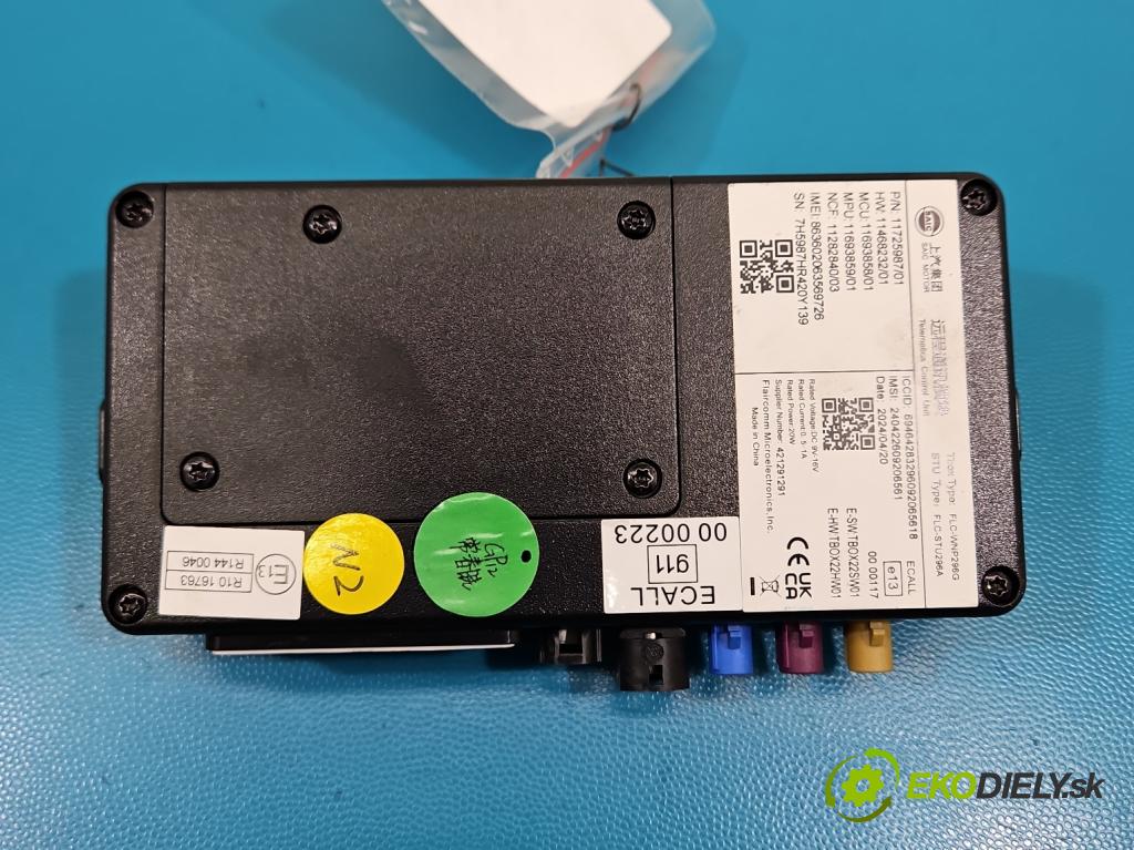 MG MG3  24- 1.5 16V 102 hp automatic 75 kW 1498 cm3 5- řídící jednotka 11725987