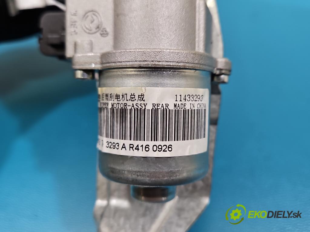 MG MG3  24- 1.5 16V 102 HP automatic 75 kW 1498 cm3 5- motor stieračov zadné GZD-397H