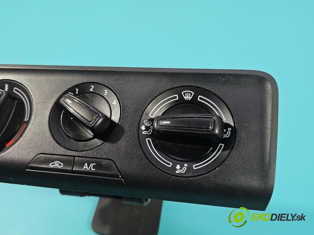 Skoda Fabia III 2014- 2021 1.0 MPI 60 HP manual 44 kW 999 cm3 5- panel kúrenia 6V0820045A