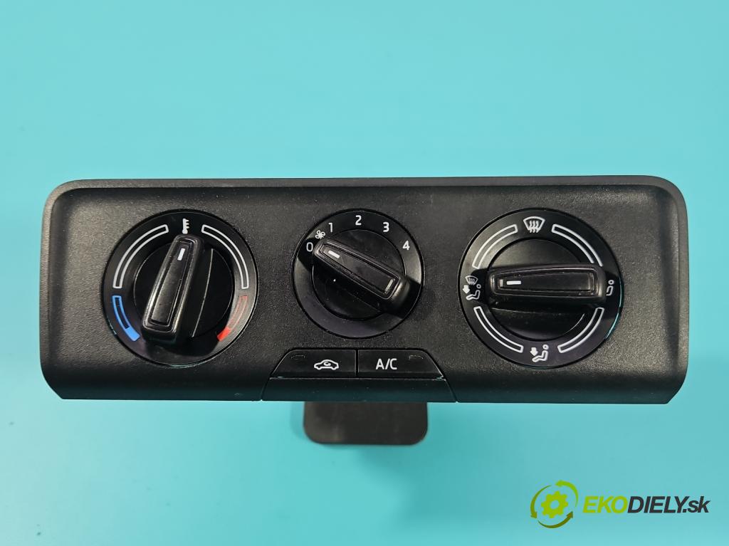 Skoda Fabia III 2014- 2021 1.0 MPI 60 HP manual 44 kW 999 cm3 5- panel kúrenia 6V0820045A