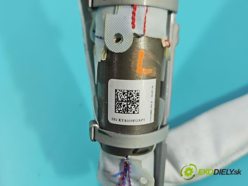 Skoda Fabia III 2014- 2021 1.0 MPI 60 HP manual 44 kW 999 cm3 5- clona ľavé 6V0880741E