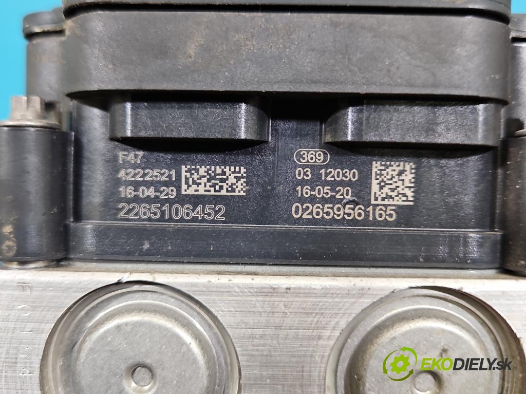 Nissan X-trail III T32 2013-2021 1.6 dci 131 HP automatic 96 kW 1598 cm3 5- čerpadlo abs 0265956165 (Pumpa ABS)