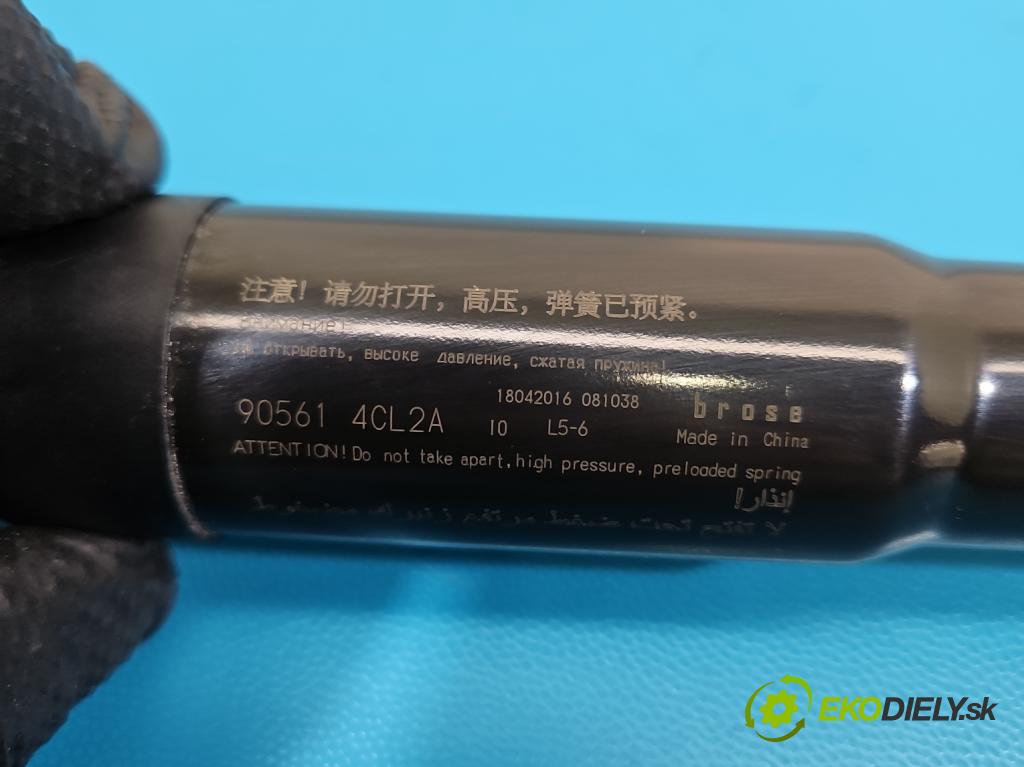 Nissan X-trail III T32 2013-2021 1.6 dci 131 HP automatic 96 kW 1598 cm3 5- Aktuátor: kufrové dvere ľavý 905614CL2A