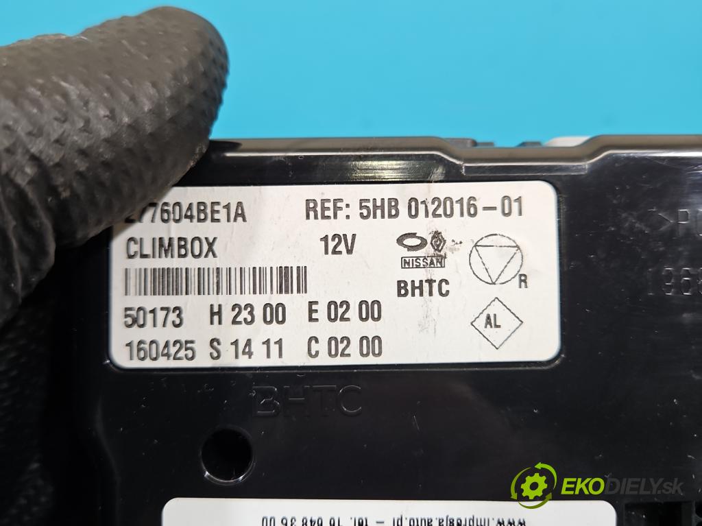 Nissan X-trail III T32 2013-2021 1.6 dci 131 hp automatic 96 kW 1598 cm3 5- řídící jednotka 277604BE1A