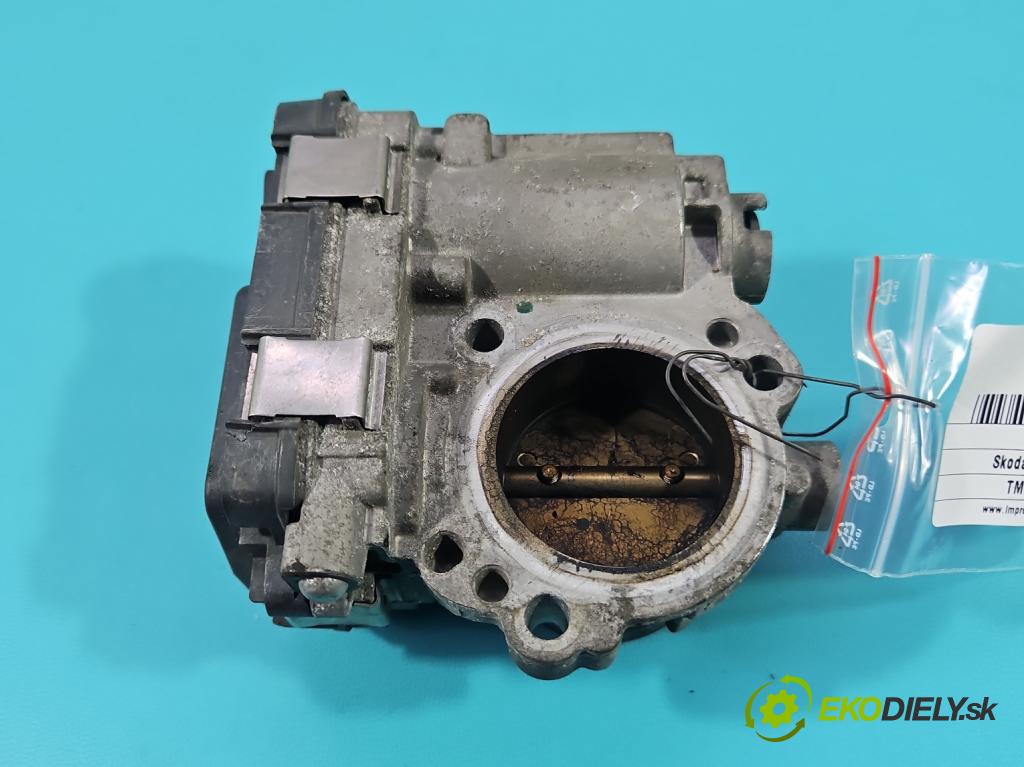 Skoda Fabia III 2014- 2021 1.0 MPI 60 hp manual 44 kW 999 cm3 5- škrticí klapka 04C133062D (Škrticí klapka)
