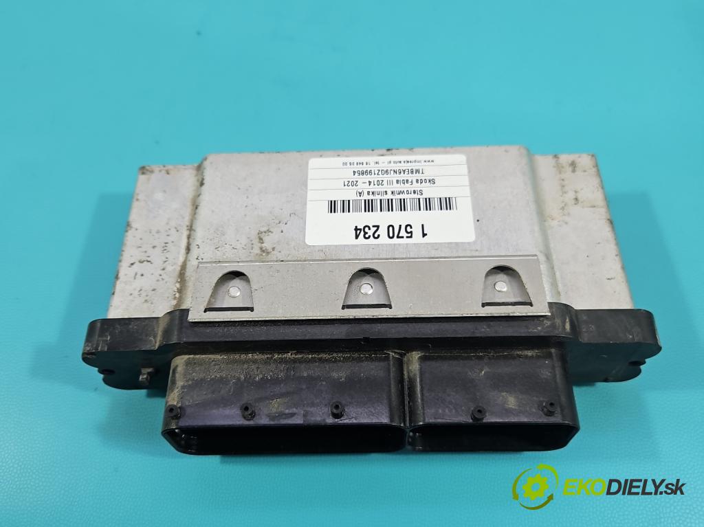 Skoda Fabia III 2014- 2021 1.0 MPI 60 hp manual 44 kW 999 cm3 5- řídící jednotka motoru 04E907309CB