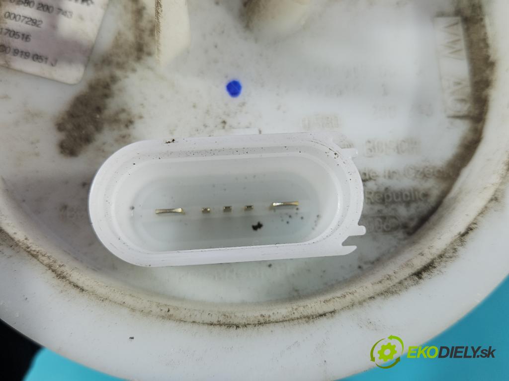 Skoda Fabia III 2014- 2021 1.0 MPI 60 HP manual 44 kW 999 cm3 5- čerpadlo palivo 0580200743