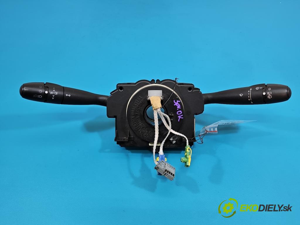 Peugeot 206 1.1 8V 60 hp manual 44.1 kW 1124 cm3 3- Přepínač sdružený 96595074XT (Páčky pod volantem)