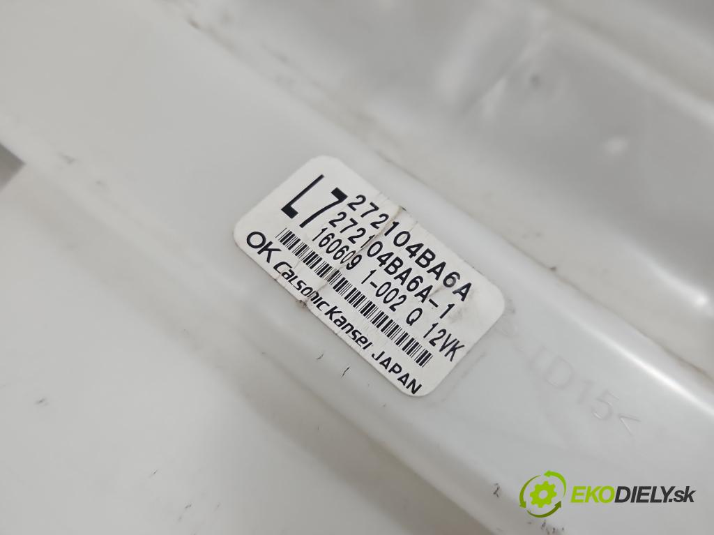 Nissan X-trail III T32 2013-2021 1.6 dci 131 HP automatic 96 kW 1598 cm3 5- radiator 272104BA6A (Radiátor kúrenia)