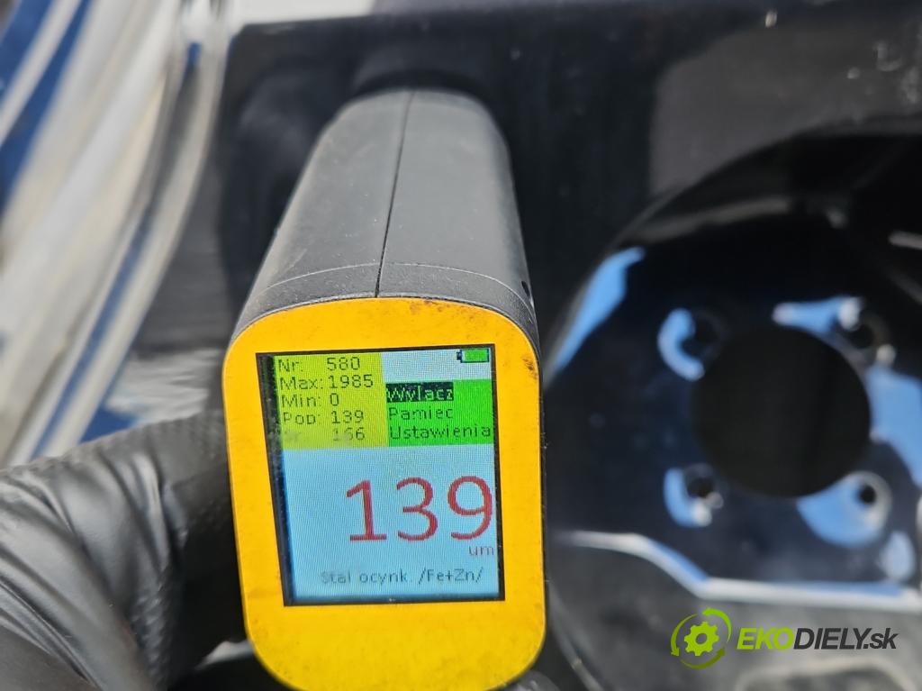 MG MG3  24- 1.5 16V 102 HP automatic 75 kW 1498 cm3 5- blatník zadné ľavý