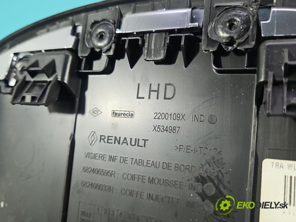 Renault Clio V 2019- 1.0 91 KM automatic 67 kW 999 cm3 5- obal počítadlo: 682403420R