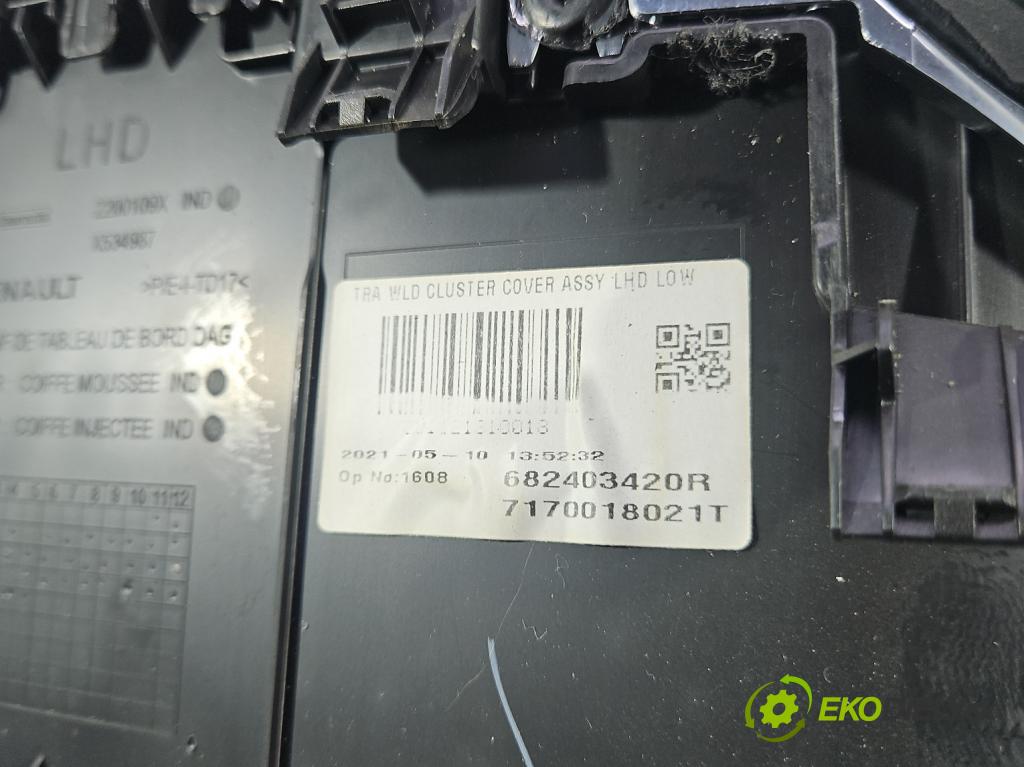 Renault Clio V 2019- 1.0 91 KM automatic 67 kW 999 cm3 5- obal počítadlo: 682403420R