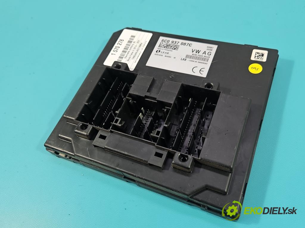 Skoda Fabia III 2014- 2021 1.0 MPI 60 HP manual 44 kW 999 cm3 5- riadiaca jednotka komfortu 6C0937087C