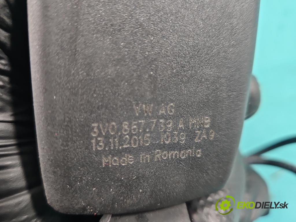 Vw Passat B8 2014 - 2.0 tdi 150 HP automatic 110 kW 1968 cm3 5- Pohovka: zadné  (Sedadlo)