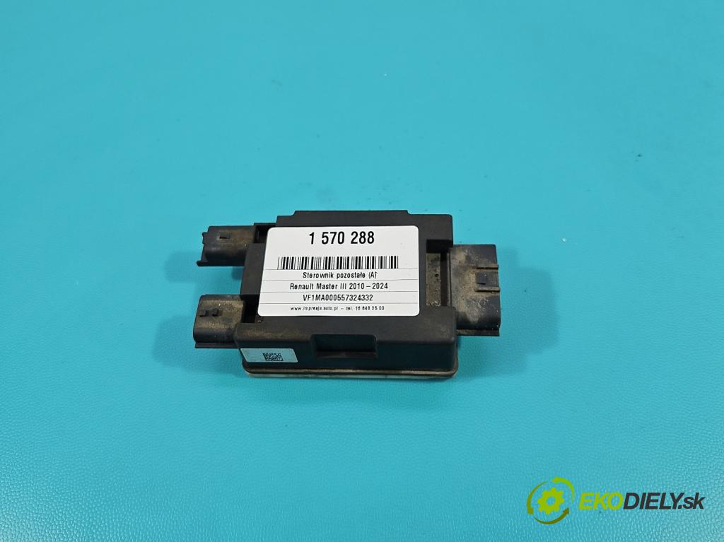 Renault Master III 2010-2024 2.3 dci 131 hp manual 96 kW 2299 cm3 5- řídící jednotka 169107893R