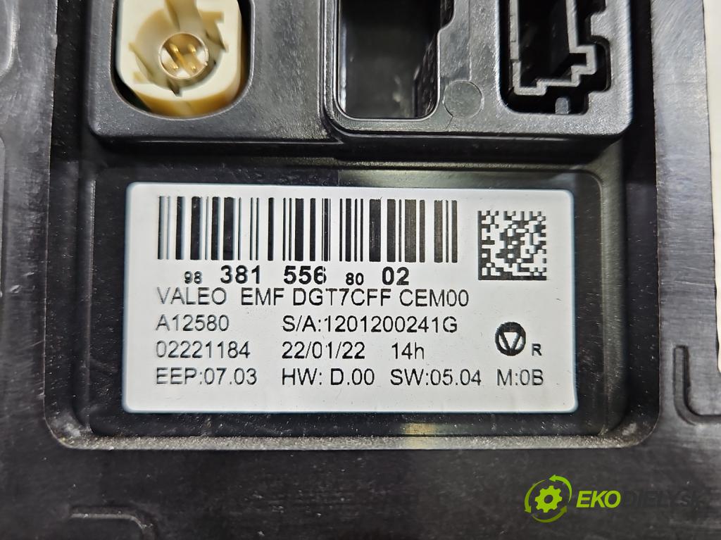 Citroen C3 III 2016-2024 1.2 12V 110 HP manual 81 kW 1199 cm3 5- Radio originál 9838155680