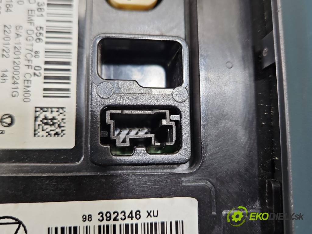 Citroen C3 III 2016-2024 1.2 12V 110 HP manual 81 kW 1199 cm3 5- Radio originál 9838155680