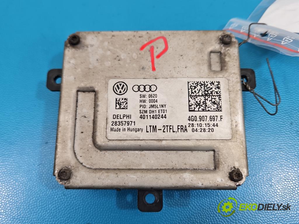 Vw Passat B8 2014 - 2.0 tdi 150 HP automatic 110 kW 1968 cm3 5- střídač: xenon 4G0907697F (Riadiaca jednotka xenónu)