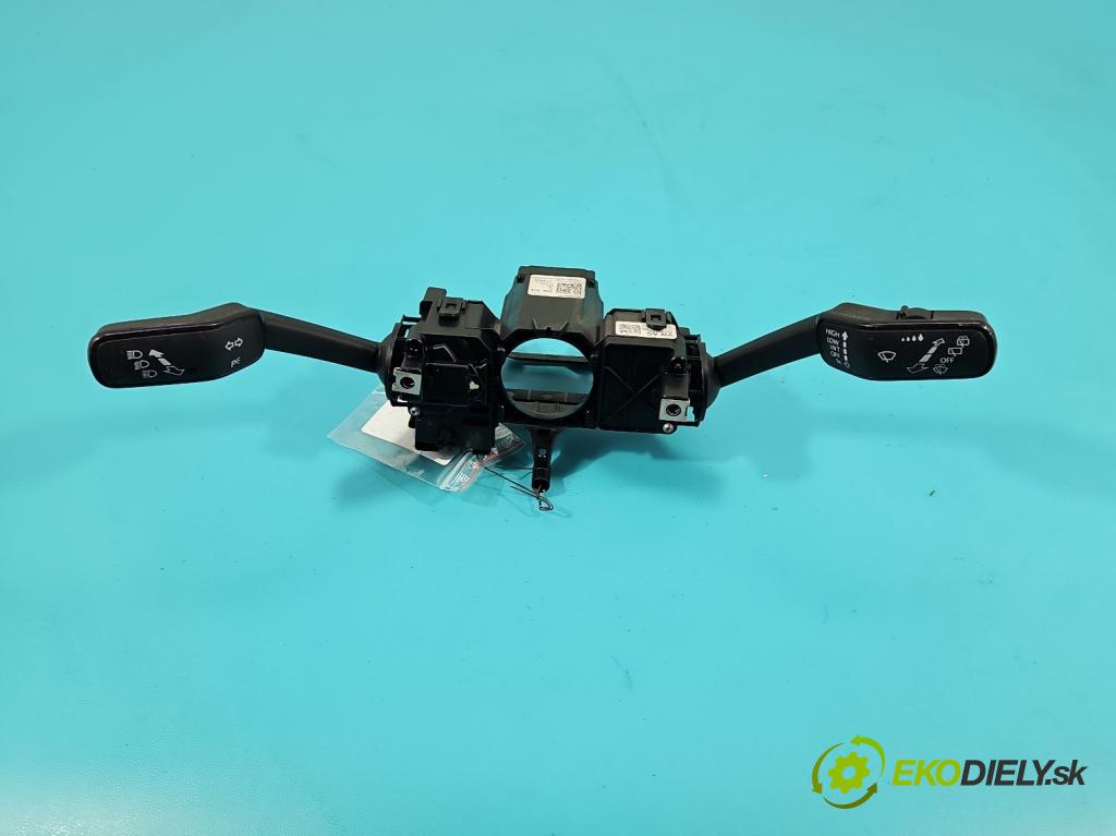 Skoda Fabia III 2014- 2021 1.0 MPI 60 hp manual 44 kW 999 cm3 5- Přepínač sdružený 6C0953513 (Páčky pod volantem)