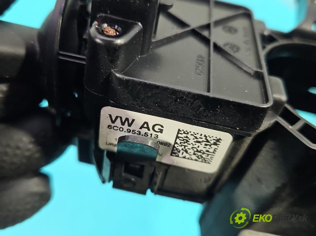 Skoda Fabia III 2014- 2021 1.0 MPI 60 hp manual 44 kW 999 cm3 5- Přepínač sdružený 6C0953513 (Páčky pod volantem)