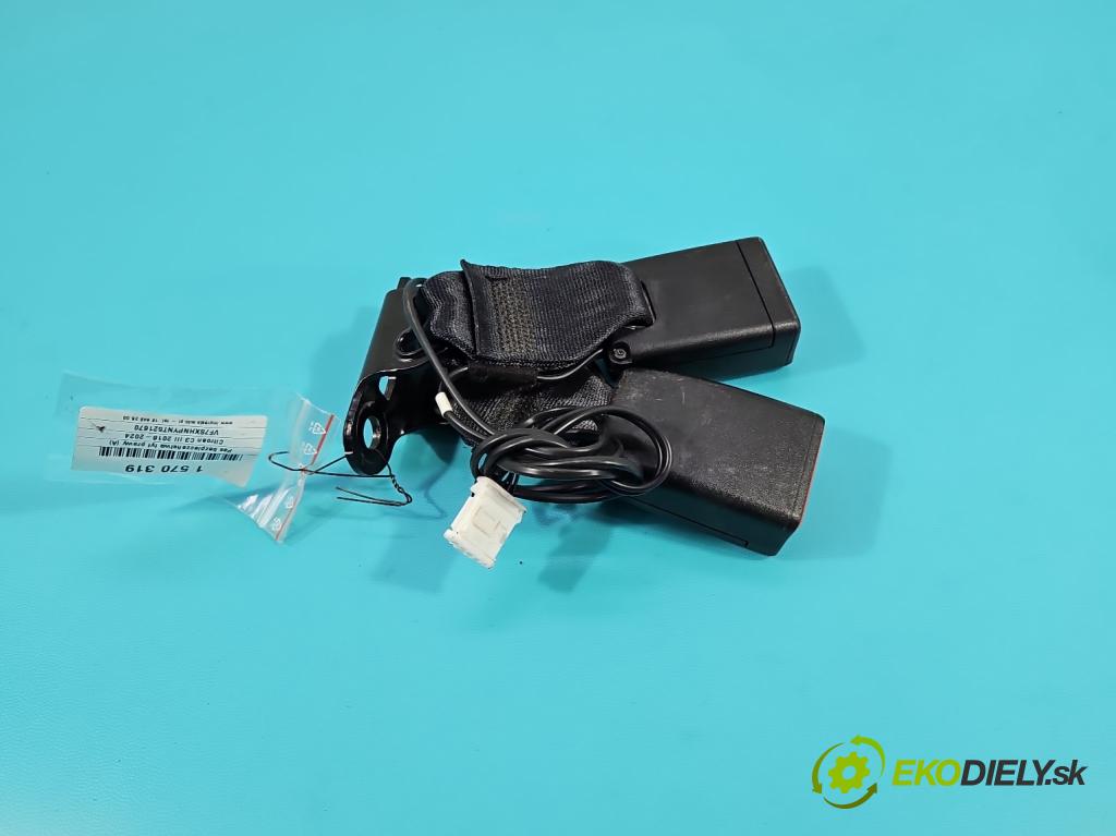 Citroen C3 III 2016-2024 1.2 12V 110 HP manual 81 kW 1199 cm3 5- pas bezpečnosť: zadné pravý