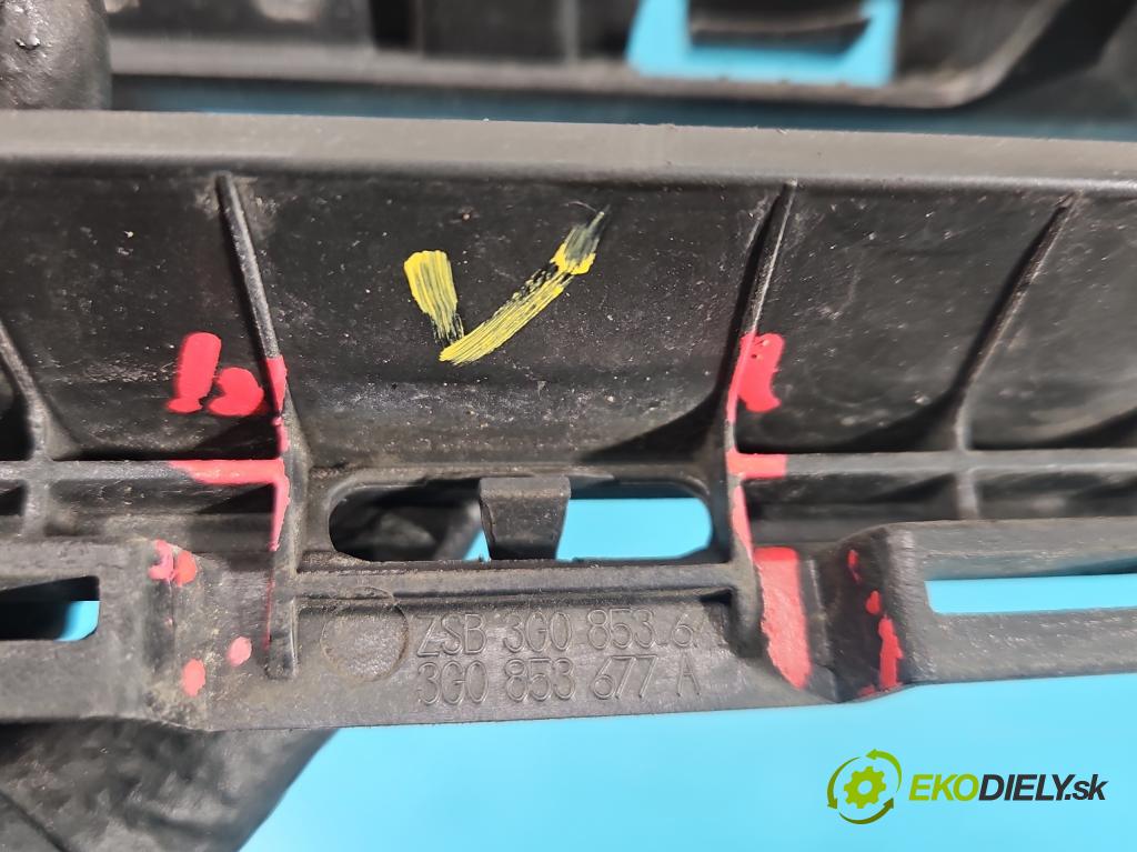 Vw Passat B8 2014 - 2.0 tdi 150 HP automatic 110 kW 1968 cm3 5- blenda mriežka: nárazník stredová 3G0853677A