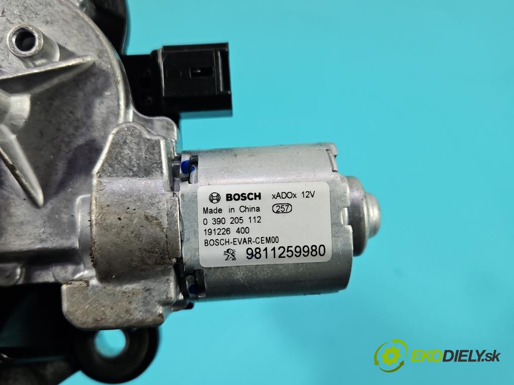 Citroen C3 III 2016-2024 1.2 12V 110 HP manual 81 kW 1199 cm3 5- motor stieračov zadné 039025112
