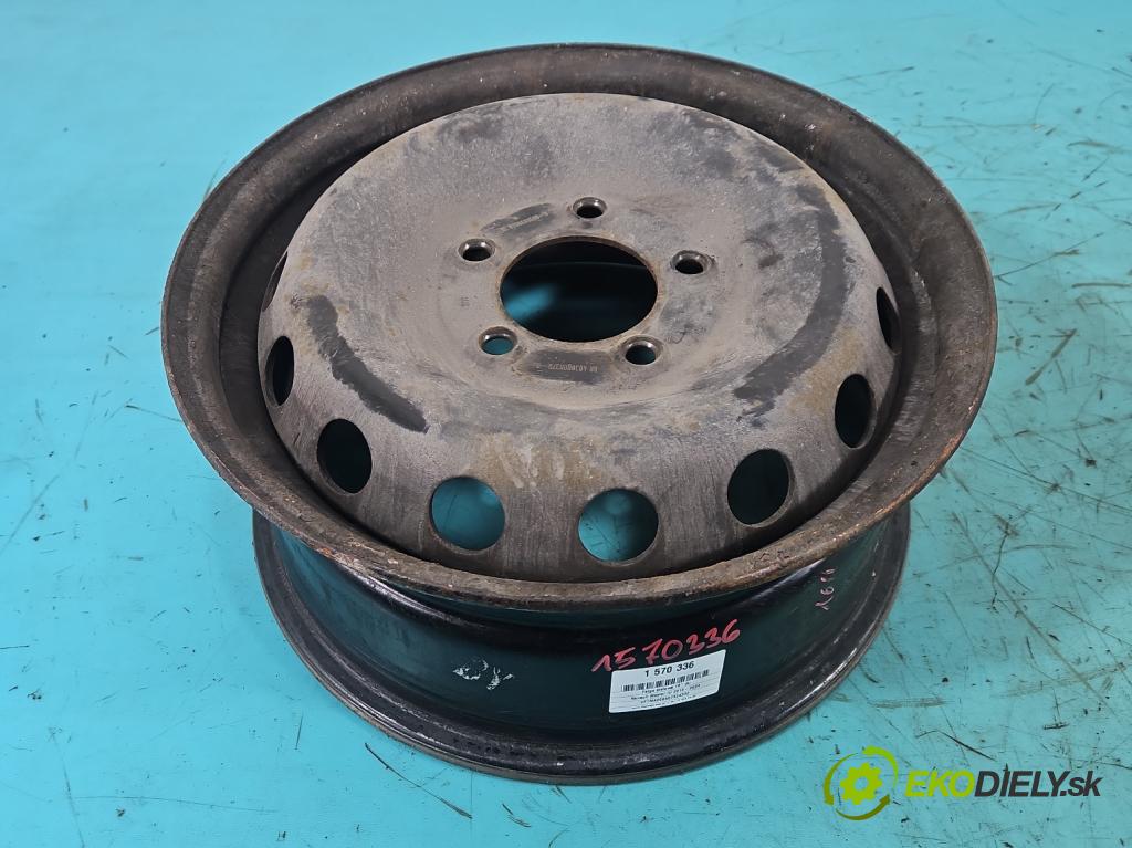 Renault Master III 2010-2024 2.3 dci 131 hp manual 96 kW 2299 cm3 5- Felga ocelový 16